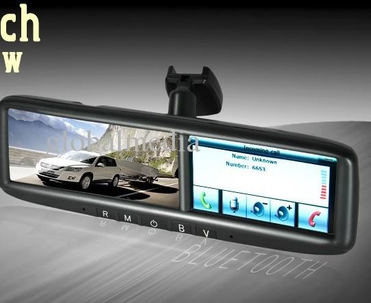 GPS Navigation Rearview Mirror