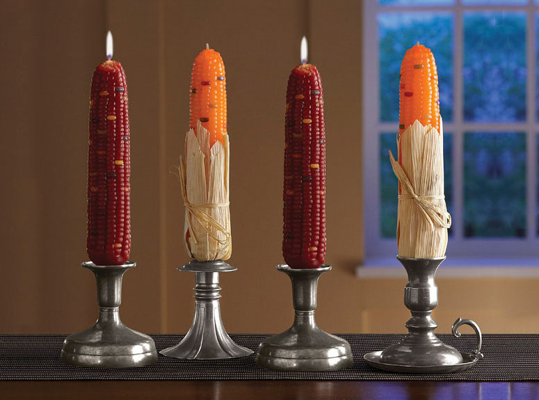 Indian Corn Candles