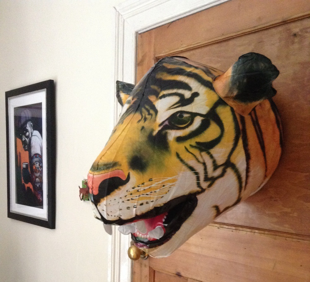 Inflatable Tiger Head