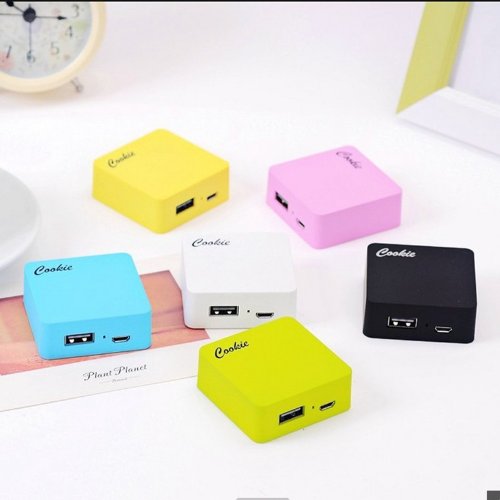 Jelly Cookie Mini Portable Power Bank