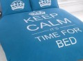 Keep Calm It’s Time For Bed Cover