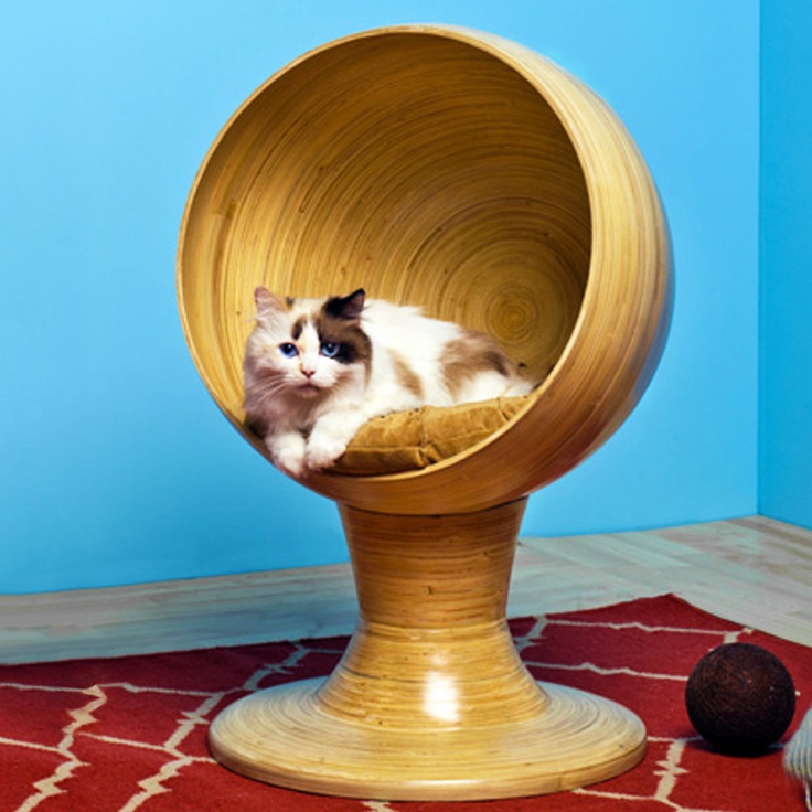 Kitty Bamboo Ball Bed