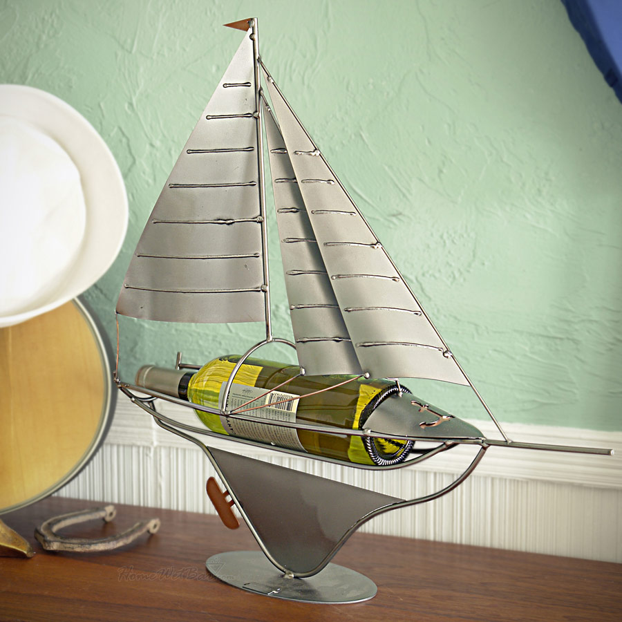 Sailboat Wine Bottle Holder