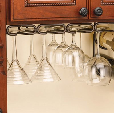 Under Cabinet Stemware Rack