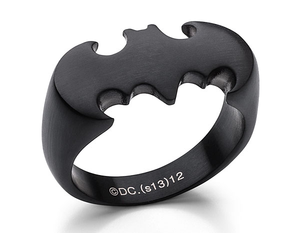 Batman Ring in Matte Black