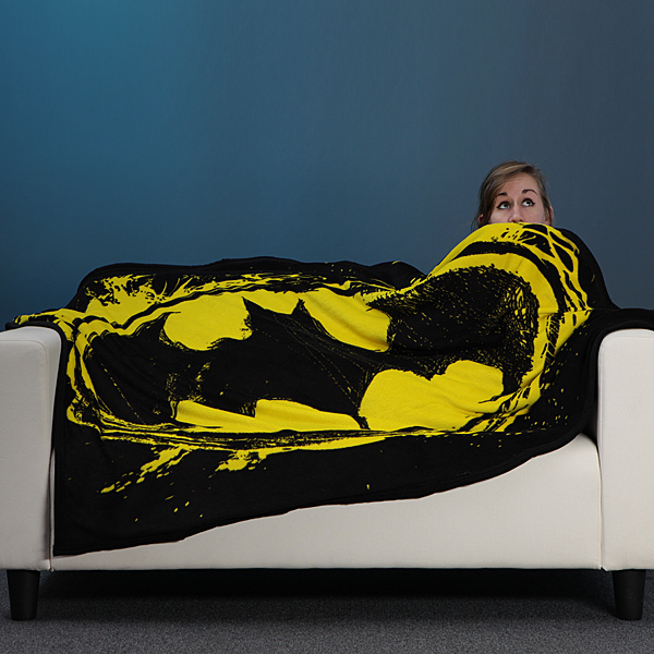 Batman Logo Fleece Blanket