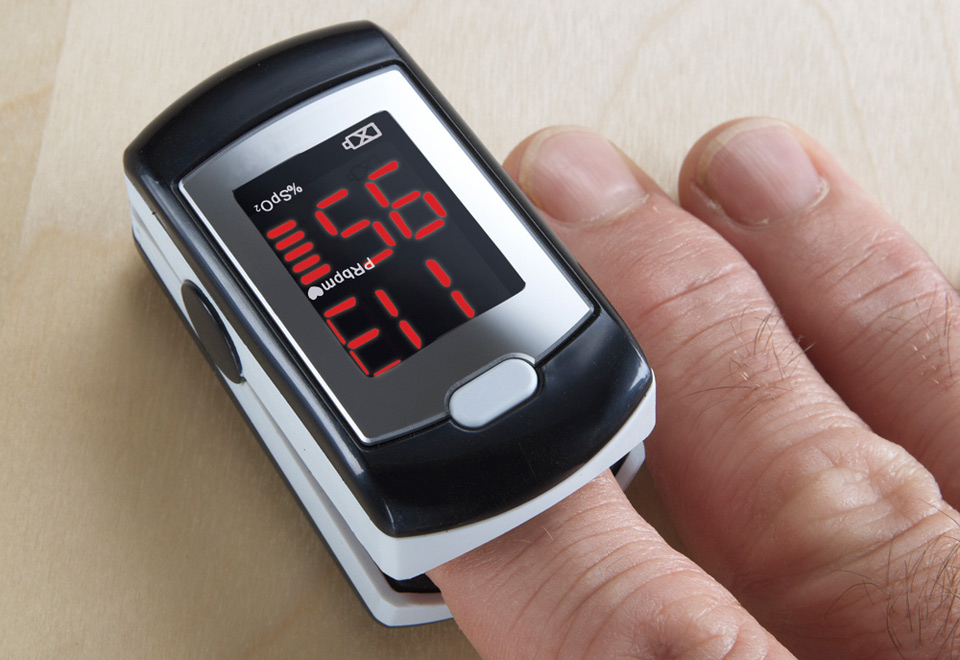 Fingertip Heart Rate Monitor