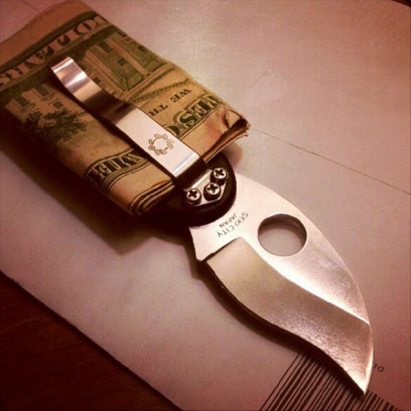 Money Clip Folding Knife