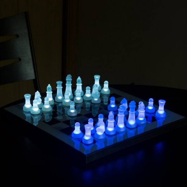 LED Chess Set by LumiSource