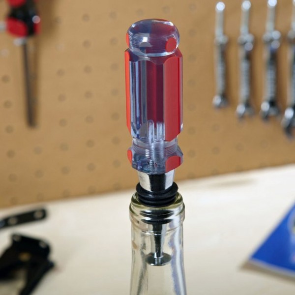 Screwdriver Bottle Stopper