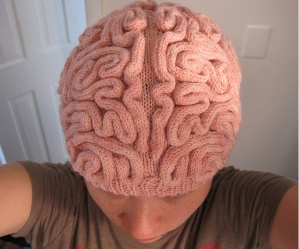 Wool Brain Hat