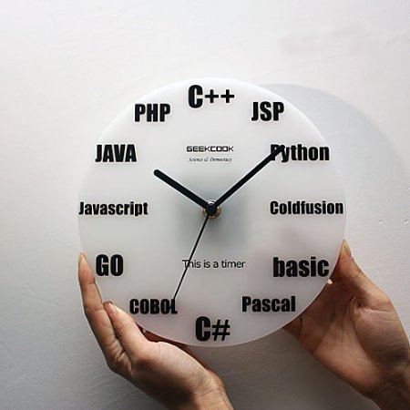 Wall Clock Program Language