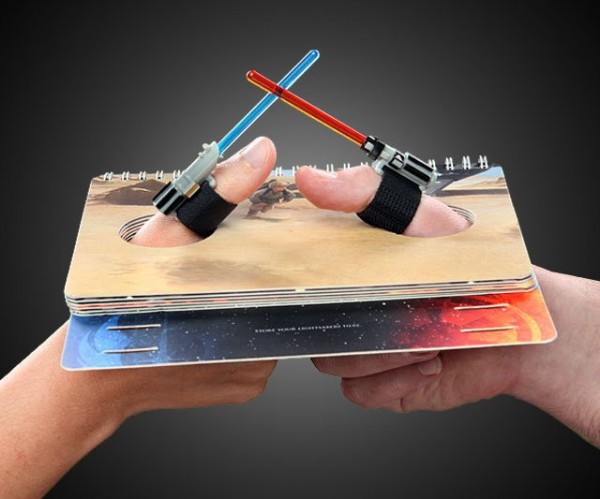 Lightsaber Thumb Wrestling