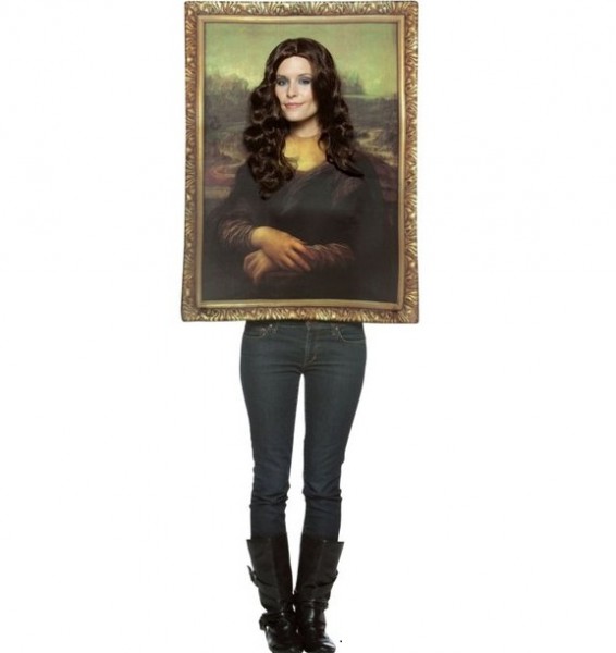 Mona Lisa Frame Adult Costume