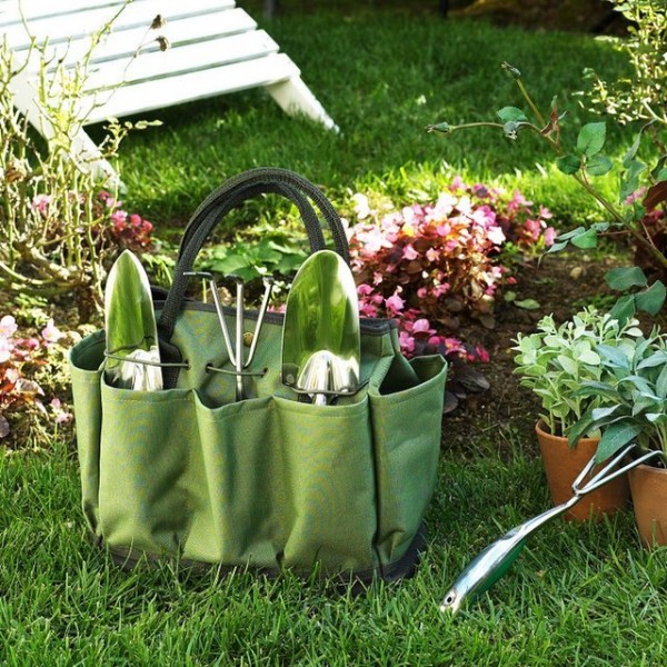 Garden Tote with Tools