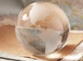 World View Globe Paperweight