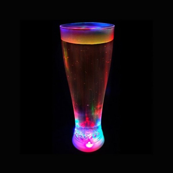 Strobing Beer Glass