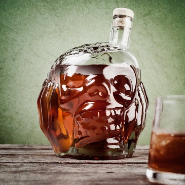 Zombie Head Decanter