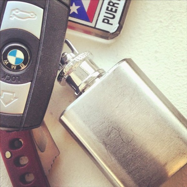 Mini Flask Keychain