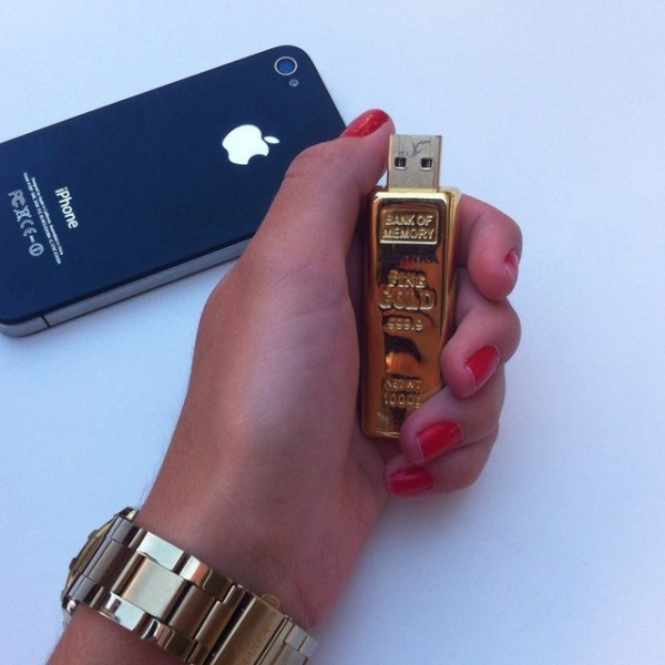 Gold Brick USB