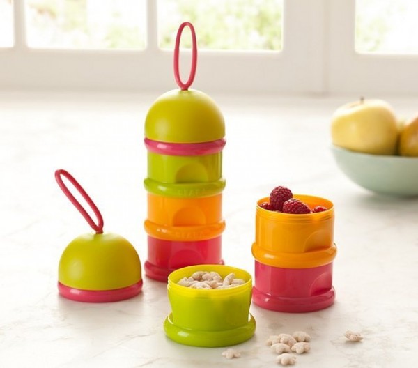 Stackable Formula & Snack Containers