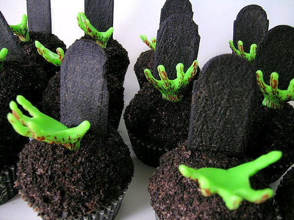 Zombie Cupcakes