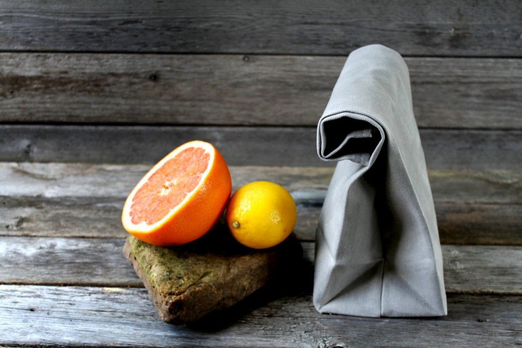 Waxed Canvas Reusable Lunch Bag