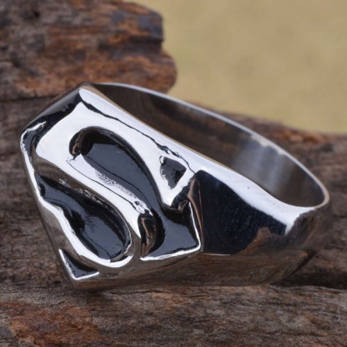 Superman Stainless Steel Ring