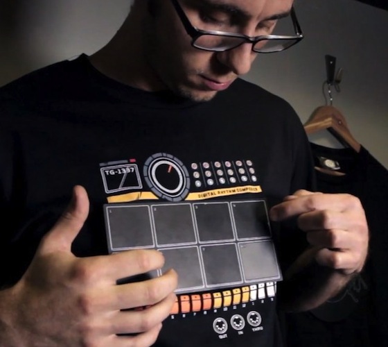 Electronic Drum Machine Shirt