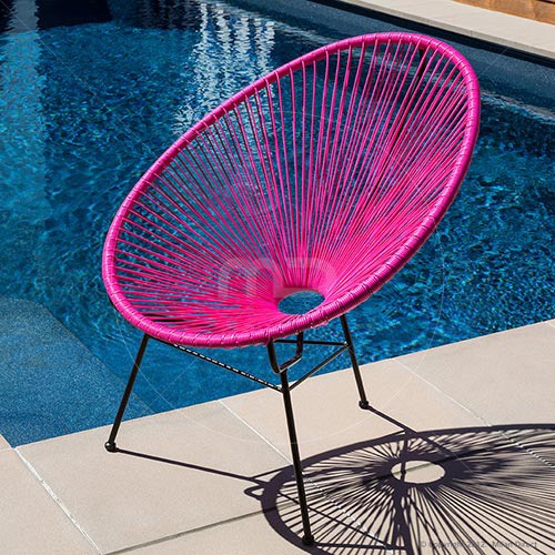 Pink Acapulco Chair