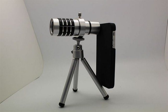 Telephoto Lens Tripod for iPhone 5