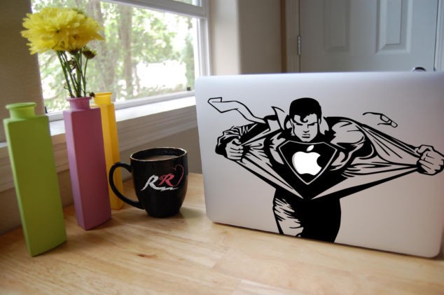 Superman MacBook Decal