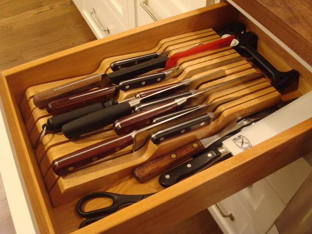 In-Drawer Knife Block