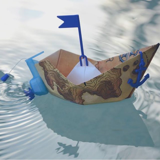 Powered Paper Boat Conversion Kit
