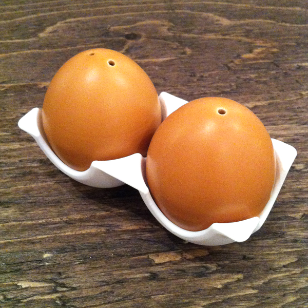 Egg Salt and Pepper Shakers