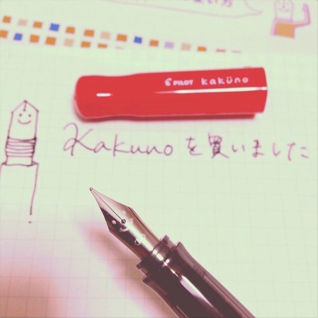 Pilot Kakuno Smiling Fountain Pen