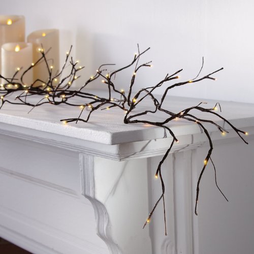 Electric Pre-lit Branch Garland