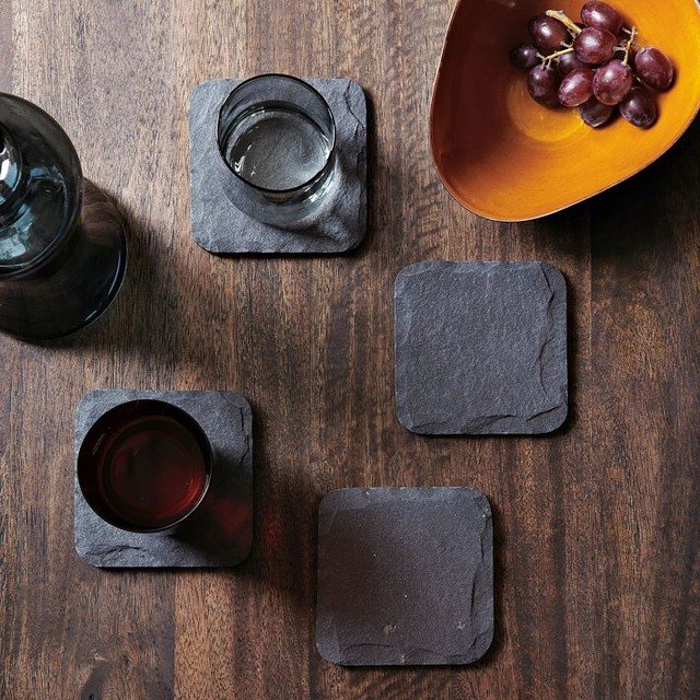 Slate Coaster Set