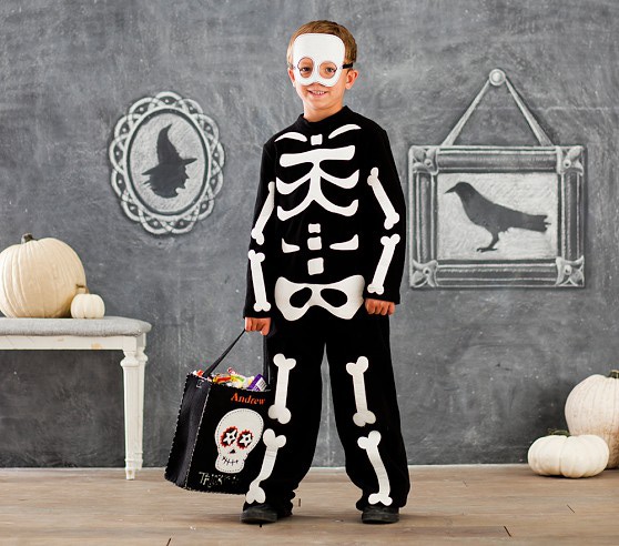 Black Skeleton Costume