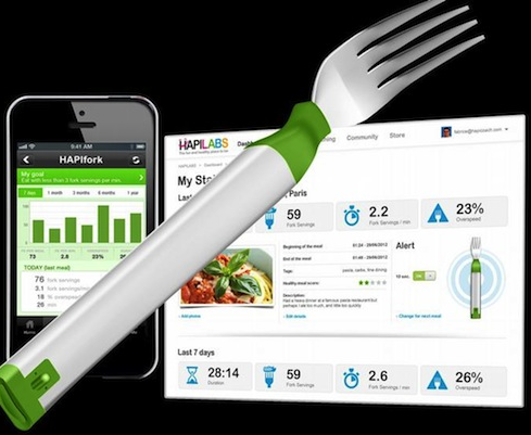 Bluetooth Enabled Smart Fork