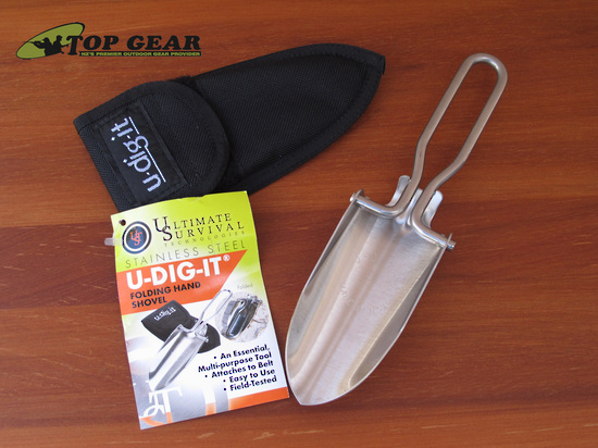 U-Dig-It Stainless-Steel Hand Shovel