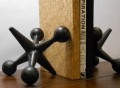 Cast Iron Jacks Bookends by Urban Trading Post