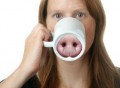 Pink Pig Nose Mug