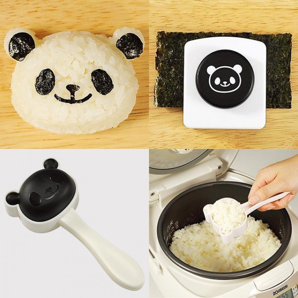 Panda Nori Punch & Rice Mold Kit