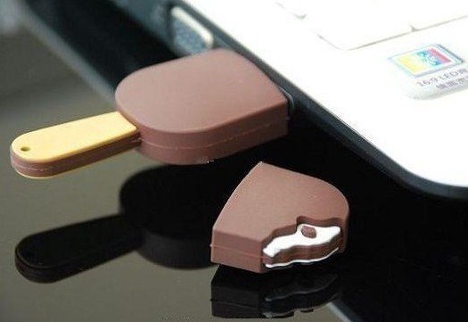 Chocolate Ice Cream Bar USB