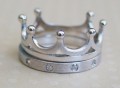 Sterling Silver Crown Ring