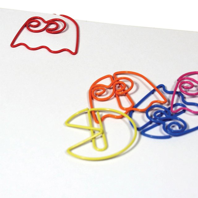 Pac-Man Paper Clips