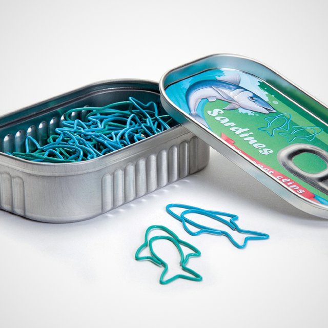 Sardine Paper Clips