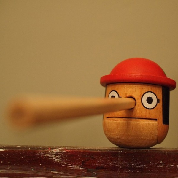 Honest Pinocchio Pencil Sharpener