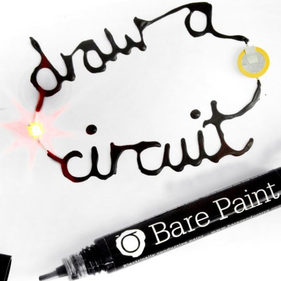 Bare Electrically Conductive Paint Pen